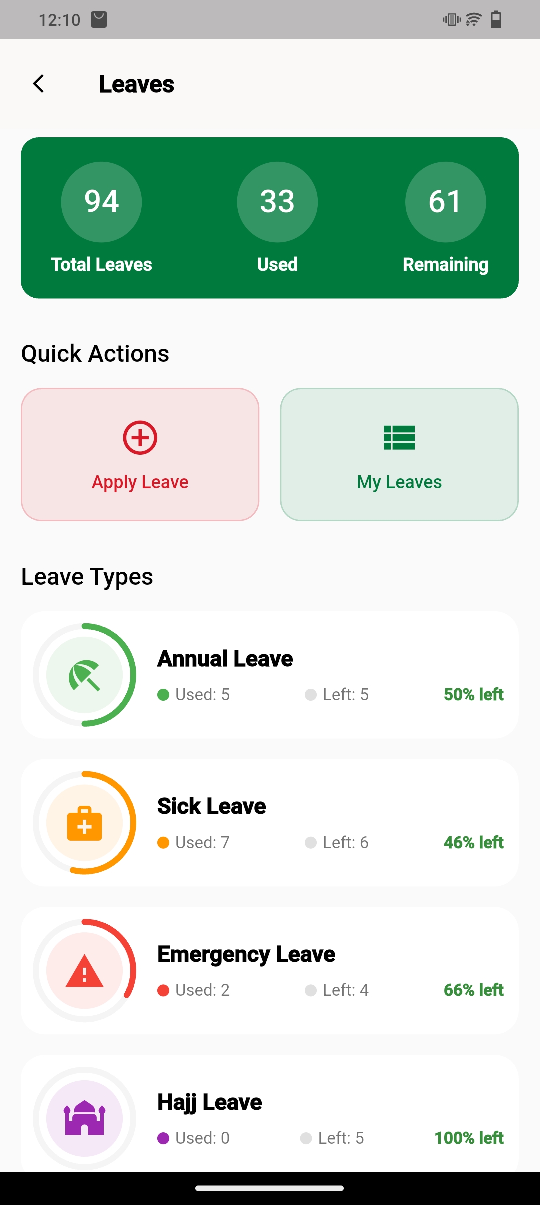 Leave